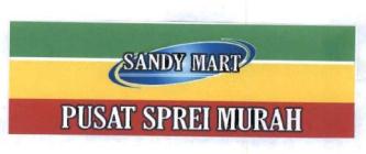 Trademark SANDY MART PUSAT SPREI MURAH