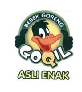 Trademark BEBEK GORENG GOQILASLI ENAK+ LUKISAN