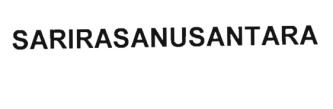 Trademark SARIRASANUSANTARA