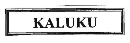 Trademark KALUKU