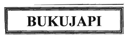 Trademark BUKUJAPI