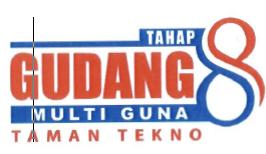 Trademark Gudang Multi Guna Taman Tekno Tahap