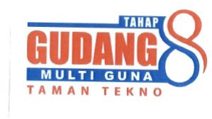 Trademark Gudang Multi Guna Taman Tekno Tahap