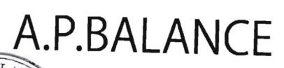 Trademark A.P.BALANCE
