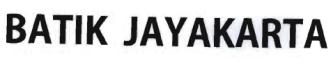 Trademark BATIK JAYAKARTA
