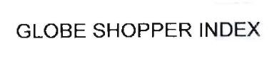 Trademark GLOBE SHOPPER INDEX