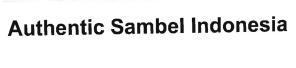 Trademark AUTHENTIC SAMBEL INDONESIA