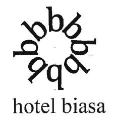 Trademark HOTEL BIASA & LOGO