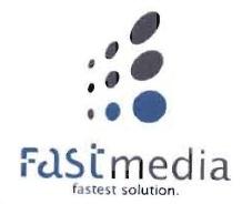 Trademark FAST MEDIA FASTEST SOLUTION + LOGO