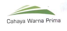 Trademark CAHAYA WARNA PRIMA
