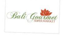 Trademark Bali Gourmet Supermarket + logo