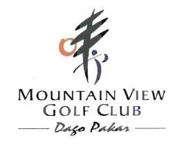 Trademark MOUNTAIN VIEW GOLF CLUB DAGO PAKAR