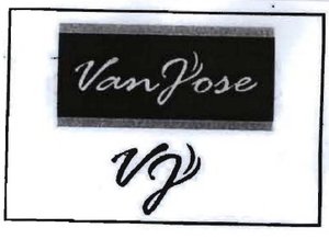 Trademark VAN JOSE + LOGO VJ