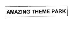 Trademark AMAZING THEME PARK
