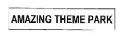 Trademark AMAZING THEME PARK