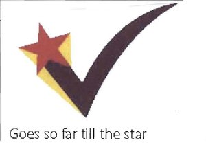 Trademark Goes so far till the star + logo