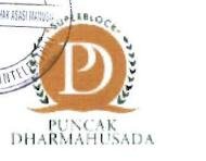 Trademark PUNCAK DHARMAHUSADA + LOGO