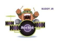 Trademark Hard Rock BUDDY JR