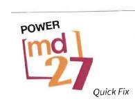 Trademark POWER MD 27 QUICK FIX