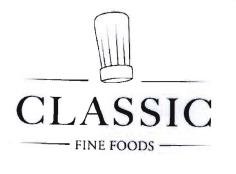 Trademark CLASSIC FINE FOODS + LOGO