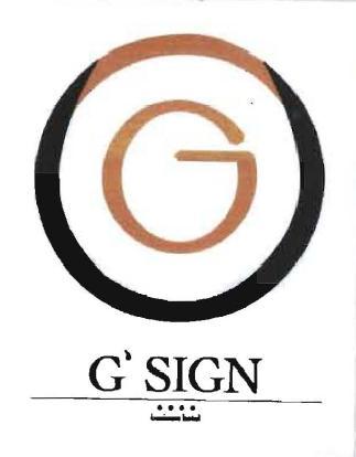 Trademark G' SIGN
