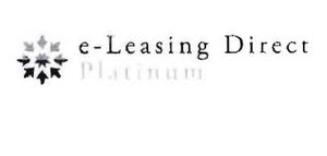 Trademark E-LEASING DIRECT PLATINUM + LOGO