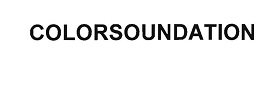 Trademark COLORSOUNDATION