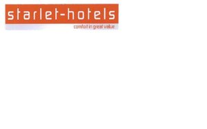 Trademark STARLET -HOTELS COMFORT IN GREAT VALUE