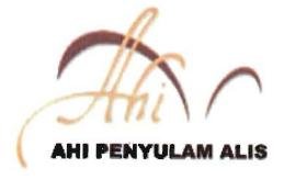 Trademark AHI PENYULAM ALIS + LOGO