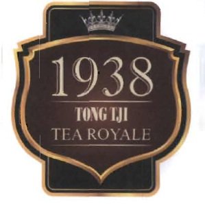 Trademark 1938 TONG TJI TEA ROYALE