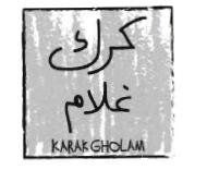 Trademark KARAK GHOLAM & Huruf Arab Gambar