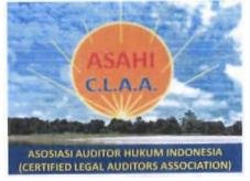 Trademark ASAHI (Asosiasi Auditor Hukum Indonesia)