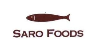 Trademark SARO FOODS + logo ikan