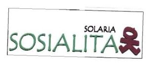 Trademark SOLARIA. SOSIALITA