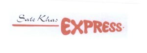 Trademark "SATE KHAS EXPRESS & LUKISAN"