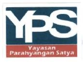 Trademark YPS Yayasan parahyangan Satya