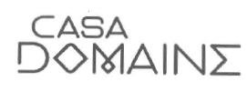 Trademark CASA DOMAINE