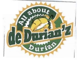 Trademark DE DURIAN'Z ALL ABOUT DURIAN + LOGO