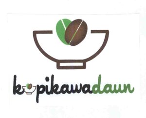 Trademark kopikawadaun + logo