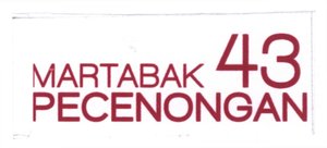 Trademark MARTABAK PECENONGAN 43