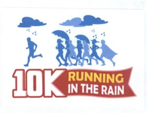 Trademark 10K RUNNING IN THE RAIN