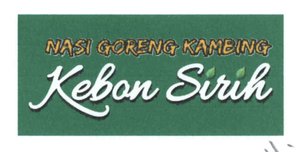 Trademark Kebon sirih