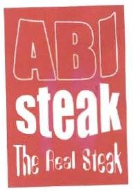 Trademark ABI STEAK