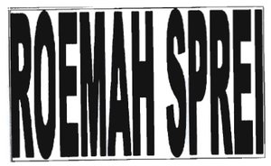 Trademark ROEMAH SPREl