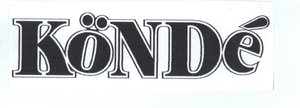 Trademark "KONDE & LUKISAN"