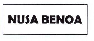 Trademark NUSA BENOA