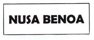 Trademark NUSA BENOA