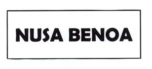 Trademark NUSA BENOA