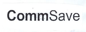 Trademark COMMSAVE