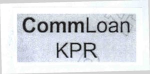 Trademark COMMLOAN KPR